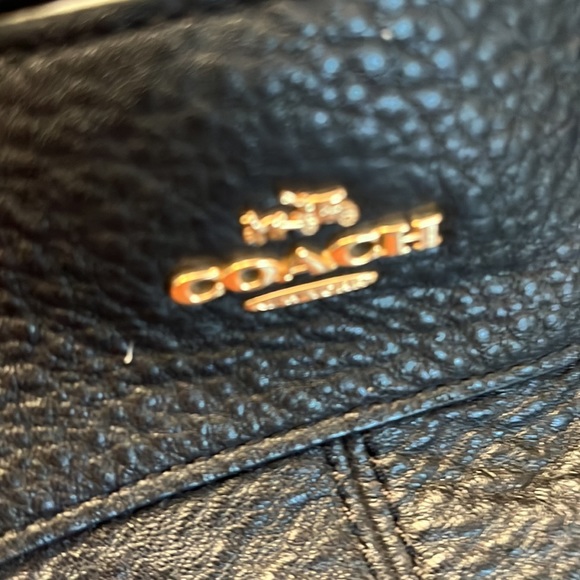 Coach Black Bag, Soft Pebble Leather - Picture 2 of 10